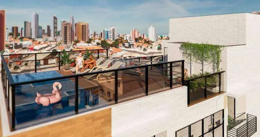 Apartamento com 1 dormitório à venda, 43 m² por R$ 325.000,00 - Jardim Oceania - João Pessoa/PB