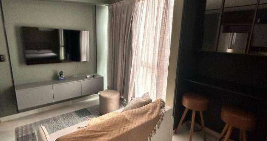 Studio com 1 dormitório para alugar, 29 m² por R$ 3.230/mês - Tambaú - João Pessoa/PB