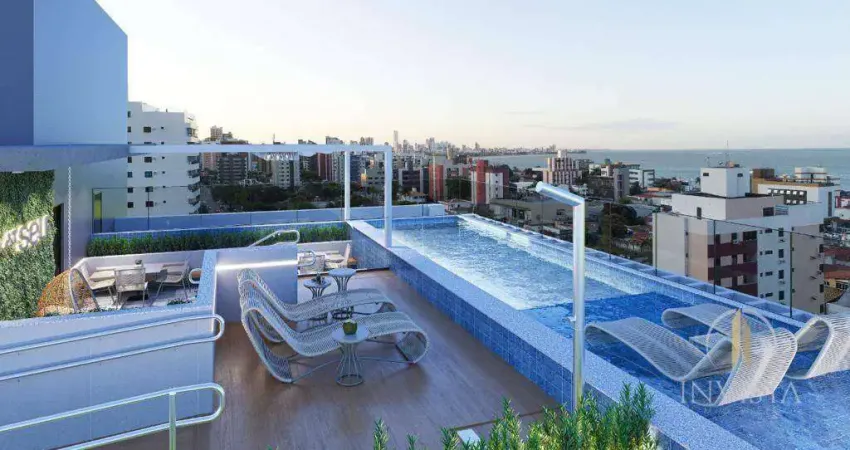 Apartamento com 2 dormitórios à venda, 71 m² por R$ 782.400,00 - Manaíra - João Pessoa/PB