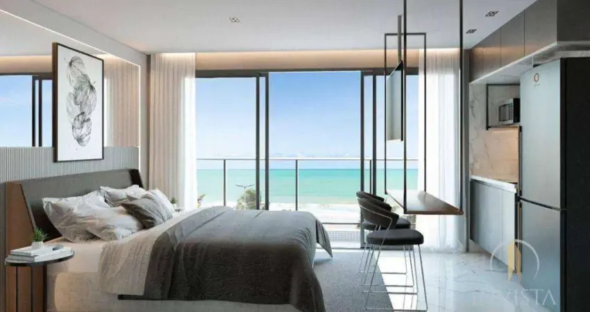 Flat com 1 dormitório à venda, 21 m² por R$ 359.000,00 - Intermares - Cabedelo/PB