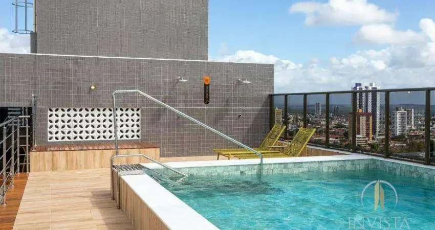 Apartamento com 1 dormitório à venda, 27 m² por R$ 309.900,00 - Tambauzinho - João Pessoa/PB
