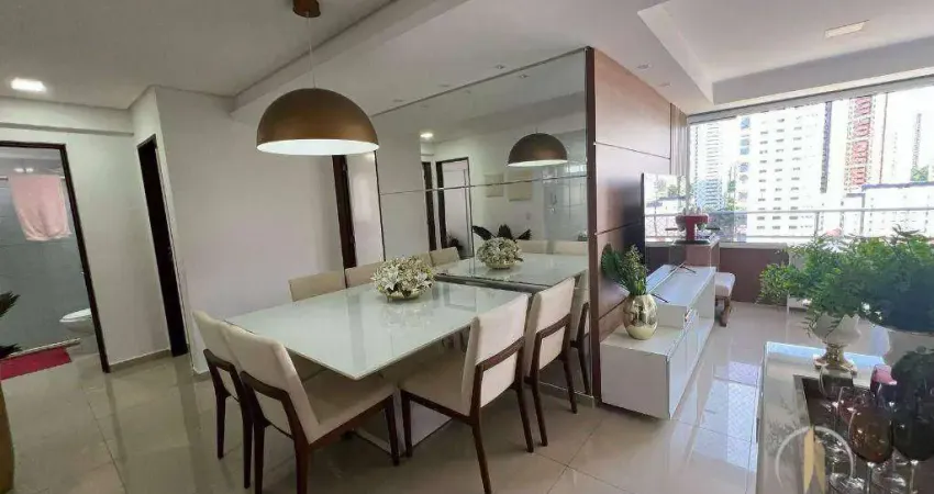 Apartamento com 2 dormitórios à venda, 72 m² por R$ 750.000,00 - Manaíra - João Pessoa/PB