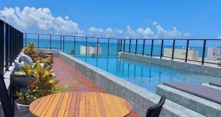 Flat com 1 dormitório à venda, 23 m² por R$ 499.000,00 - Jardim Oceania - João Pessoa/PB