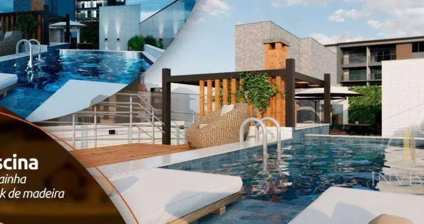 Flat com 1 dormitório-PCD  à venda, 16 m² por R$ 330.000 - Bessa - João Pessoa/PB
