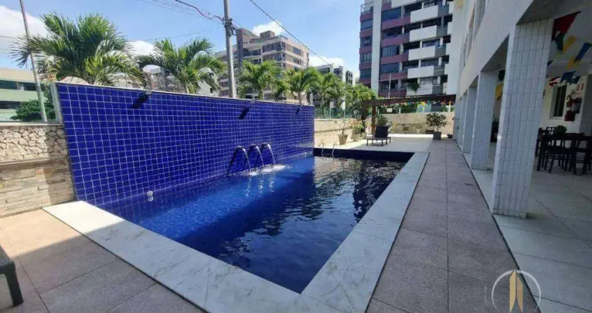 Studio com 1 dormitório para alugar, 22 m² por R$ 2.000,01/mês - Intermares - Cabedelo/PB
