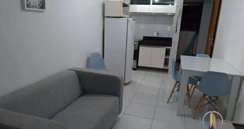 Apartamento com 1 dormitório para alugar, 40 m² por r$ 2.300,01/mês - tambaú - joão pessoa/pb