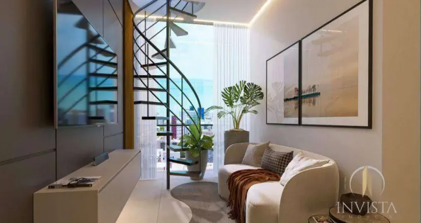 Apartamento duplex com 2 dormitórios à venda, 119 m² por r$ 701.939,35 - intermares - cabedelo/pb