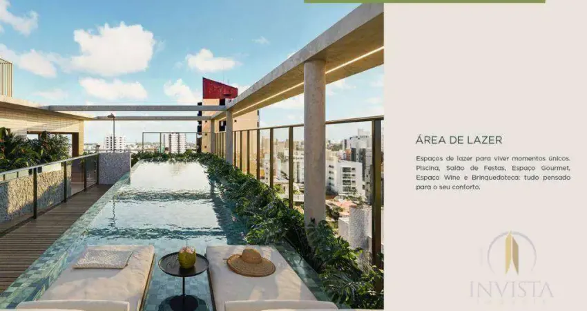 Apartamento com 3 dormitórios à venda, 75 m² por r$ 574.754,75 - intermares - cabedelo/pb