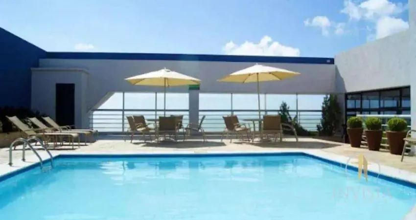 Apartamento com 1 dormitório para alugar, 50 m² por r$ 3.900,01/mês - cabo branco - joão pessoa/pb