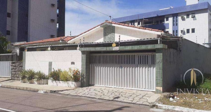 Casa com 4 dormitórios - venda por R$ 1.000.000,00 ou aluguel por R$ 4.500,00/mês - Cabo Branco - João Pessoa/PB