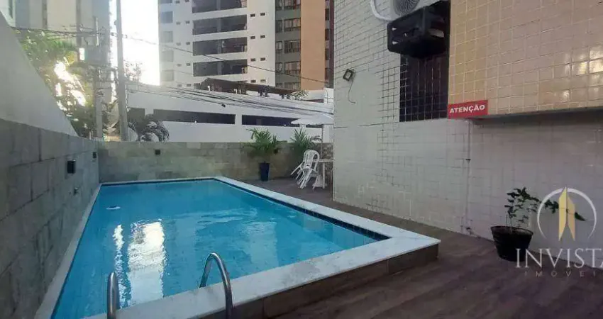 Apartamento com 3 dormitórios para alugar, 70 m² por r$ 3.350,01/mês - tambaú - joão pessoa/pb