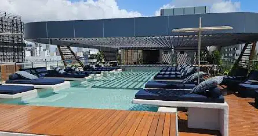 Flat com 1 dormitório à venda, 19 m² por r$ 470.000,00 - jardim oceania - joão pessoa/pb