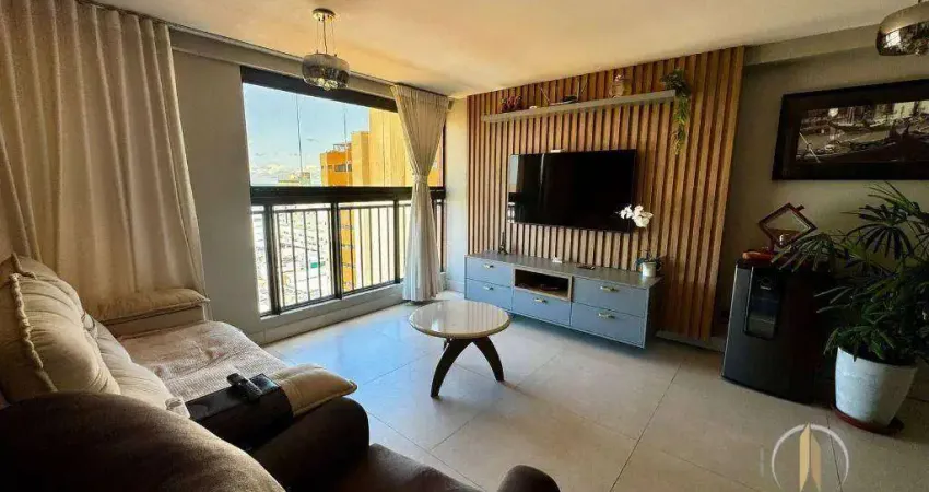 Apartamento com 2 dormitórios, 62 m² - venda por r$ 850.000,00 ou aluguel por r$ 4.600,01/mês - cabo branco - joão pessoa/pb