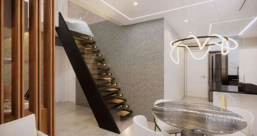 Apartamento duplex com 3 dormitórios à venda, 81 m² por r$ 932.800,00 - altiplano cabo branco - joão pessoa/pb