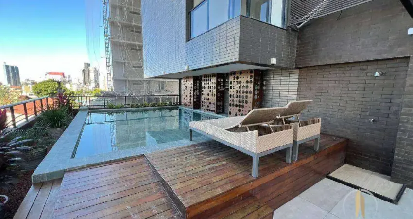 Apartamento com 3 dormitórios, 78 m² - venda por r$ 689.000,00 ou aluguel por r$ 4.058,34/ano - jardim oceania - joão pessoa/pb