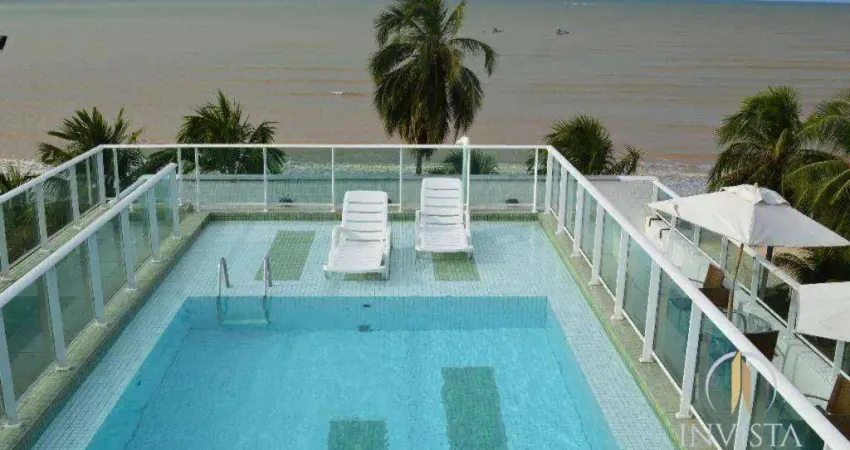 Flat com 1 dormitório à venda, 17 m² por r$ 339.000,00 - cabo branco - joão pessoa/pb