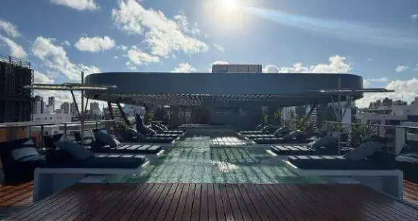 Flat com 1 dormitório à venda, 19 m² por r$ 490.000,00 - jardim oceania - joão pessoa/pb