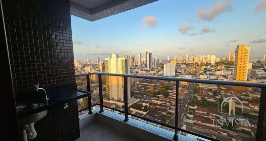 Apartamento com 3 dormitórios para alugar, 85 m² por r$ 4.500,01/mês - bairro dos estados - joão pessoa/pb