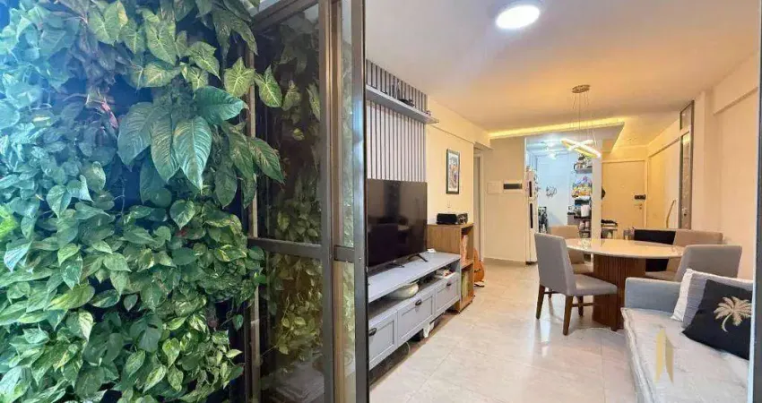 Apartamento com 2 dormitórios à venda, 60 m² por r$ 495.000,00 - intermares - cabedelo/pb