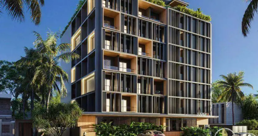 Flat com 1 dormitório à venda, 17 m² por r$ 360.000,00 - jardim oceania - joão pessoa/pb