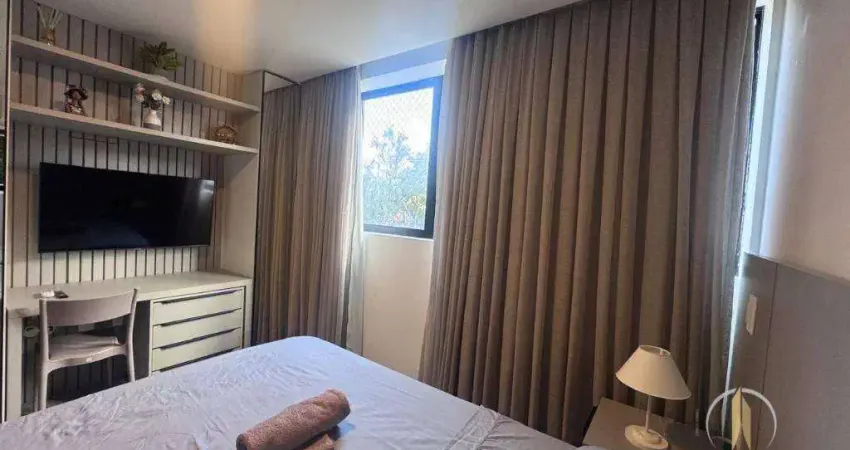 Flat com 1 dormitório à venda, 18 m² por r$ 350.000,00 - bessa - joão pessoa/pb