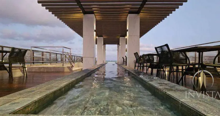 Apartamento com 1 dormitório à venda, 18 m² por r$ 450.000 - manaíra - joão pessoa/pb