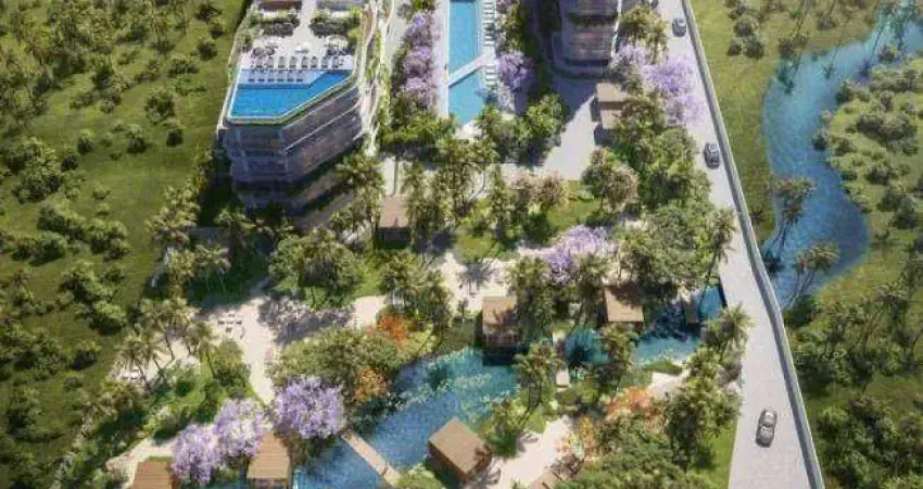 Flat com 1 dormitório à venda, 29 m² por r$ 700.000,00 - ponta de campina - cabedelo/pb