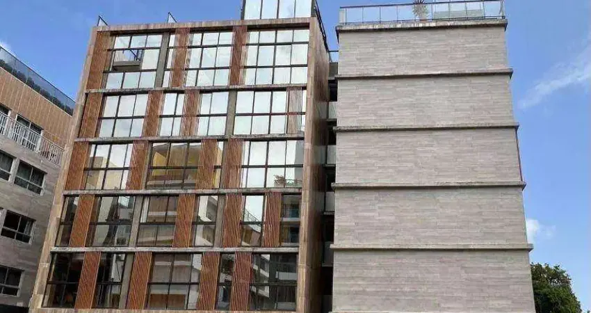 Apartamento com 1 dormitório à venda, 43 m² por r$ 750.000,00 - cabo branco - joão pessoa/pb