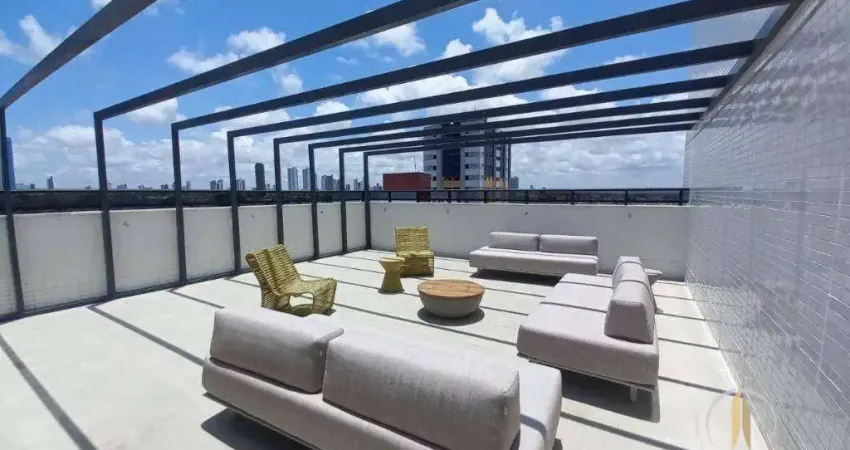 Apartamento com 2 dormitórios para alugar, 57 m² por r$ 3.500/mês - manaíra - joão pessoa/pb