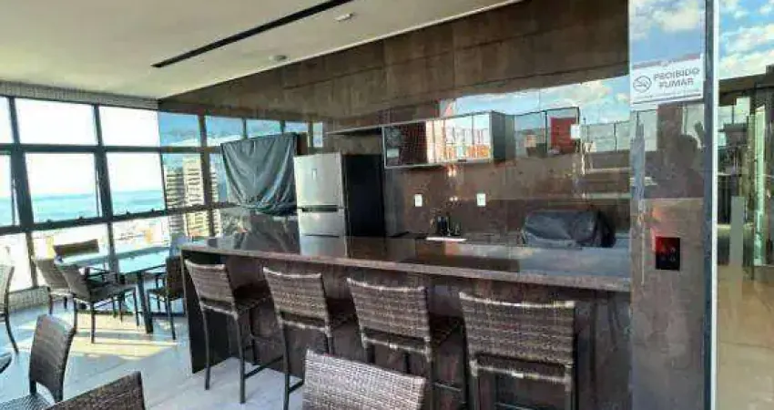 Apartamento com 2 dormitórios à venda, 50 m² por r$ 690.000 - tambaú - joão pessoa/pb