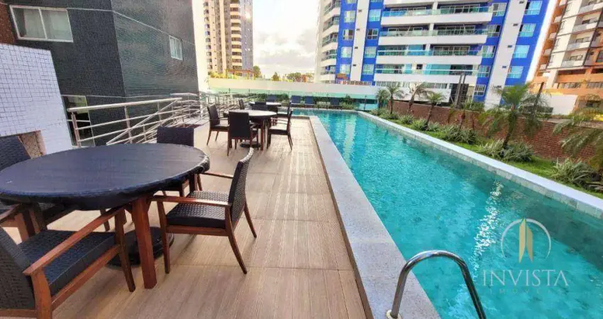 Apartamento com 4 dormitórios à venda, 226 m² por r$ 1.600.000,00 - miramar - joão pessoa/pb