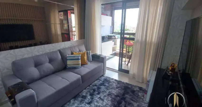 Apartamento com 2 dormitórios para alugar, 59 m² por r$ 5.000,01/mês - bairro dos estados - joão pessoa/pb