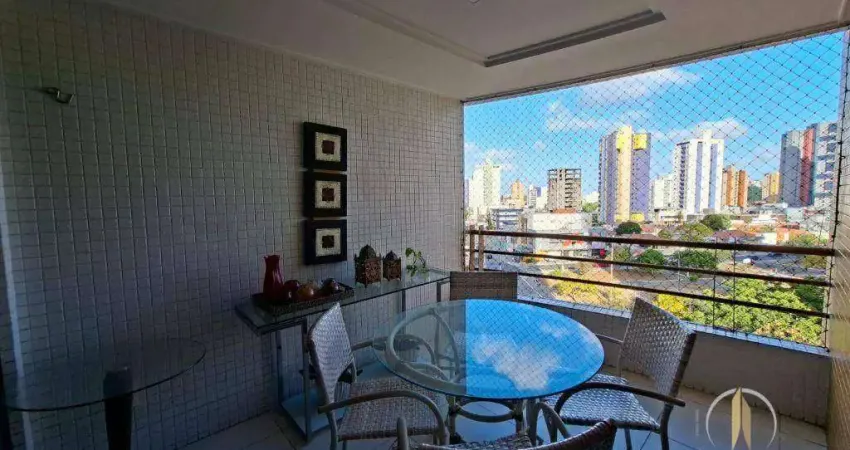 Apartamento com 4 dormitórios à venda, 164 m² por r$ 865.000,00 - manaíra - joão pessoa/pb