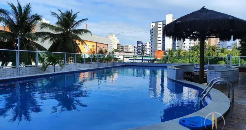 Apartamento com 2 dormitórios à venda, 58 m² por r$ 550.000,00 - jardim oceania - joão pessoa/pb