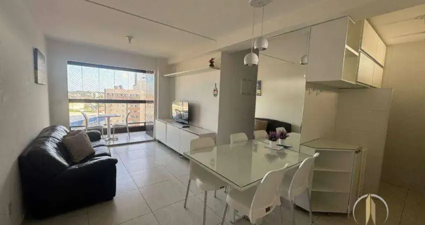 Apartamento com 2 dormitórios para alugar, 59 m² por r$ 3.800,01/mês - bairro dos estados - joão pessoa/pb