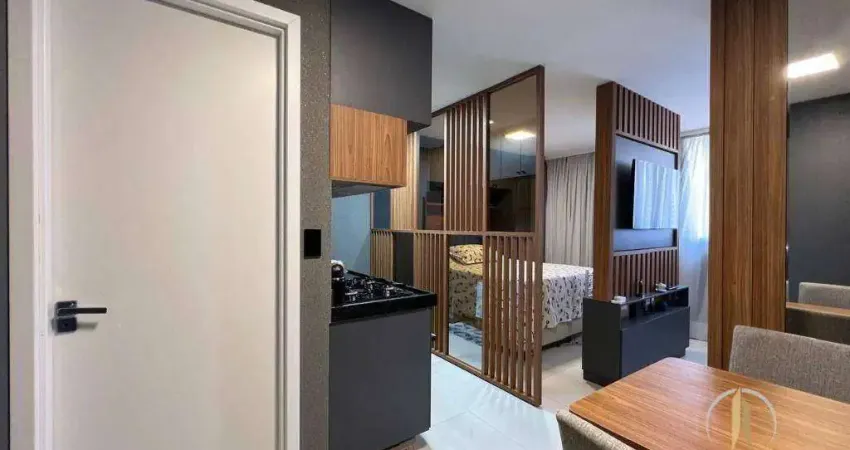 Apartamento com 1 dormitório à venda, 30 m² por r$ 460.000 - manaíra - joão pessoa/pb