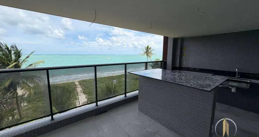 Apartamento com 3 dormitórios à venda, 147 m² por r$ 3.600.000,00 - jardim brasília - cabedelo/pb