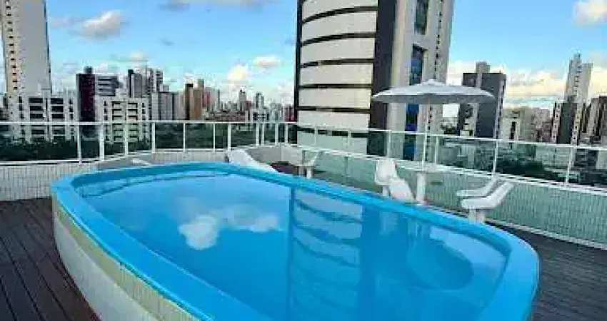 Flat com 1 dormitório à venda, 66 m² por r$ 280.000,00 - manaíra - joão pessoa/pb