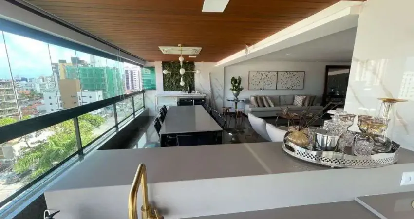 Apartamento com 4 dormitórios à venda, 265 m² por r$ 2.100.000,00 - manaíra - joão pessoa/pb