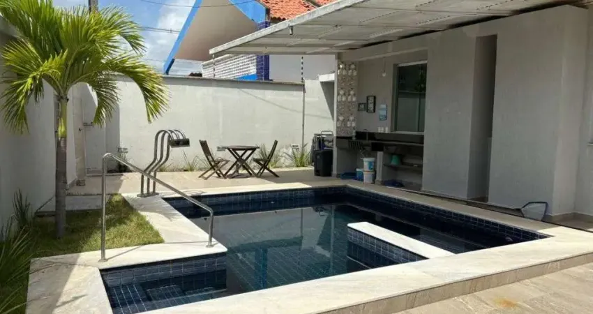 Casa com 5 dormitórios à venda, 298 m² por r$ 1.850.000,00 - camboinha - cabedelo/pb