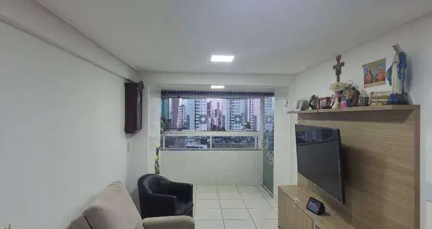 Apartamento com 2 dormitórios à venda, 60 m² por r$ 630.000 - bessa /jardim oceania - porteira fechada
