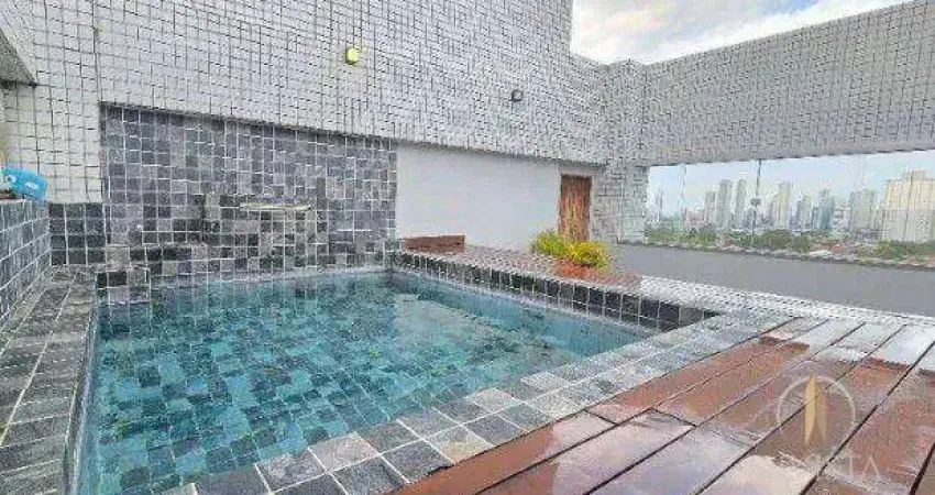 Cobertura com 4 Suítes à venda, 257 m² por R$ 838.000 - Bairro dos Estados - João Pessoa/PB