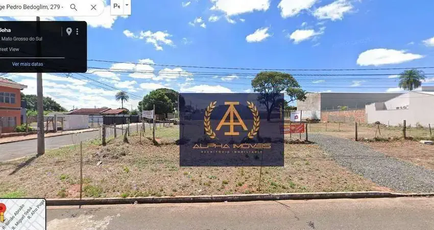 Terreno à venda na Rua Nadra Jeha, Mata do Jacinto, Campo Grande