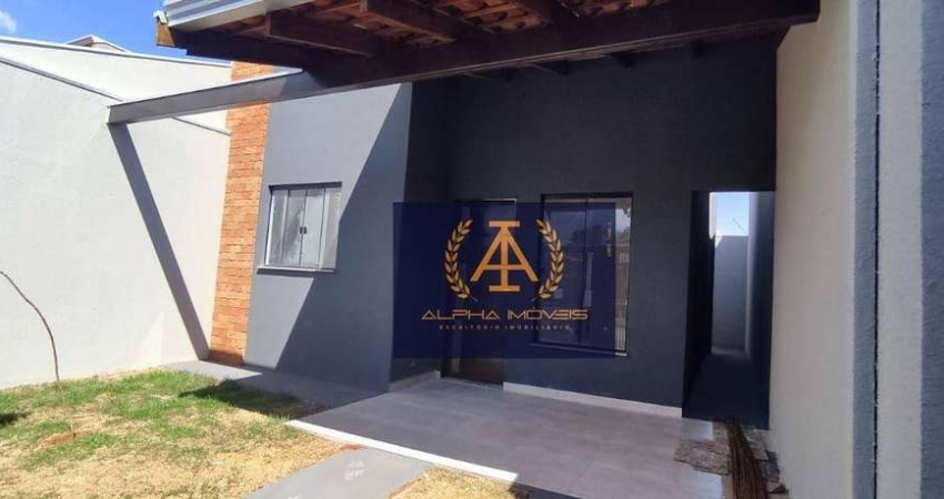 Casa com 2 quartos à venda na Rua Antônio Francisco Nantes, Jardim Seminário, Campo Grande