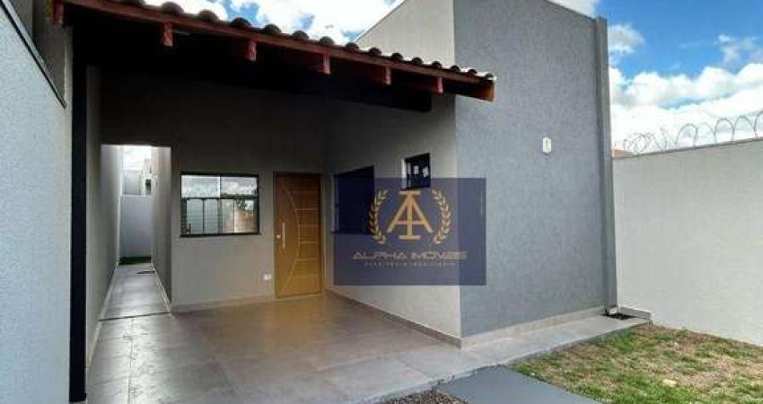 Casa com 2 quartos à venda na Rua Nova Tiradentes, Jardim Itatiaia, Campo Grande
