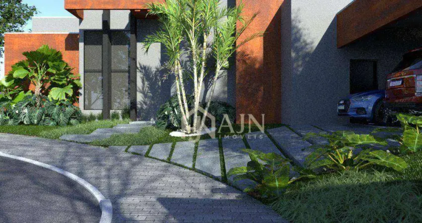 Casa com 3 dormitórios à venda, 194 m² por R$ 1.600.000,00 - Condomínio Terras do Vale - Caçapava/SP