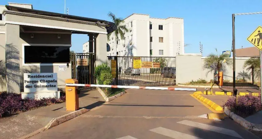 Apartamento com dois quartos no residencial parque chapada dos guimarães