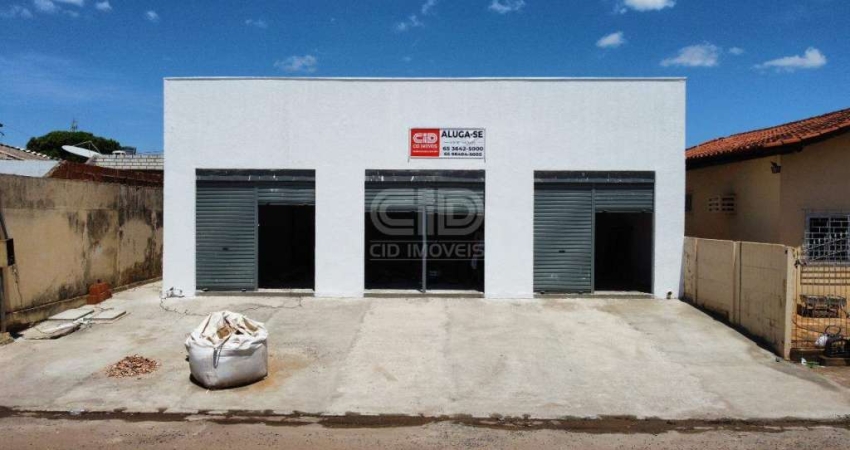 Salão comercial com aproximadamente 112m² no CPA II