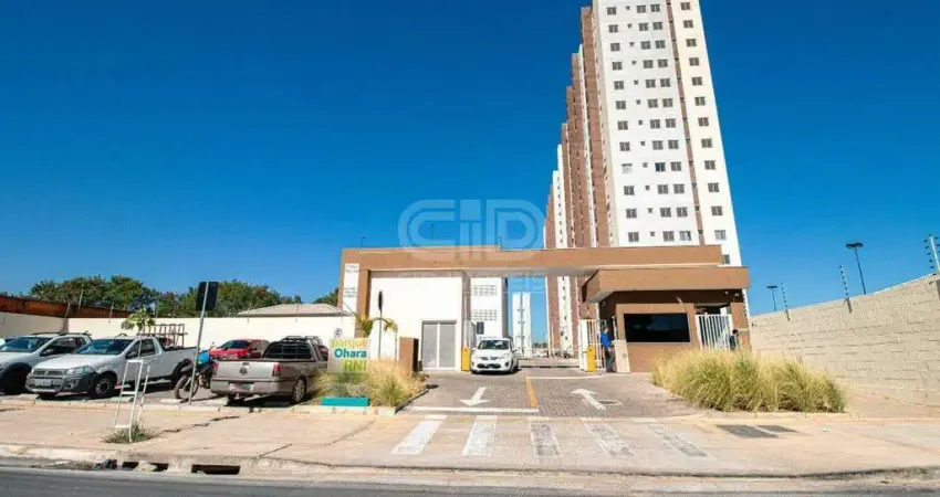 Apartamento com dois quartos no condomínio parque ohara rni