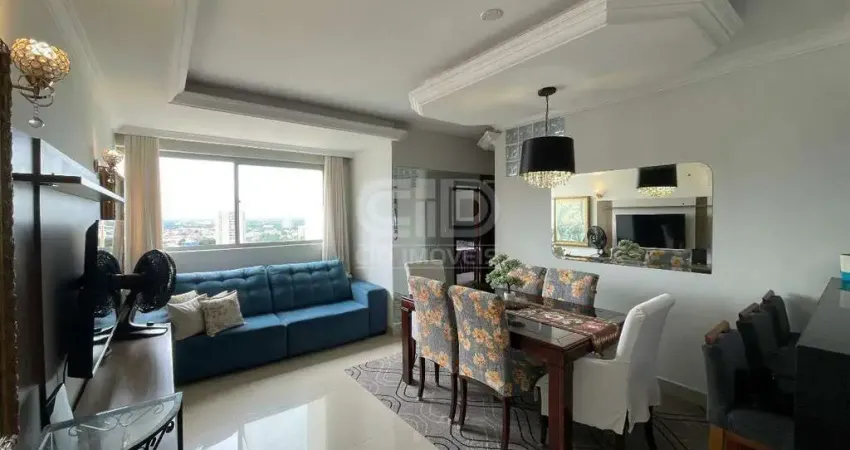 Apartamento Mobiliado com 3 Quartos no Edifício Michel Angelo